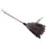 Abaodam Retractable Handle Natural Plumage Duster, Static Electricity Dust Cleaner for Home and Car, Soft Black for Furniture and Ceiling Fan Cleaning view 1