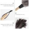 Abaodam Retractable Handle Natural Plumage Duster, Static Electricity Dust Cleaner for Home and Car, Soft Black for Furniture and Ceiling Fan Cleaning view 4