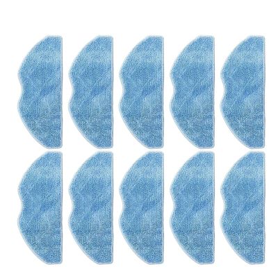 10pcs Mop Cloths,Compatible For Tefal,X-Plorer Serie 75 S + Household Appliances Vacuum Cleaner Accessories High Absorbency Anti-Scratch