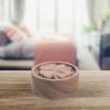 Abaodam Wooden Aromatherapy Diffuser Round Walnut Wood Aroma Diffuser Stand for Home Indoor Essential Oil Diffusing Adornment view 3