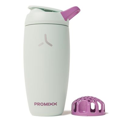 PROMIXX Pursuit Insulated Steel Shaker Bottle 18oz, Seagrass Green