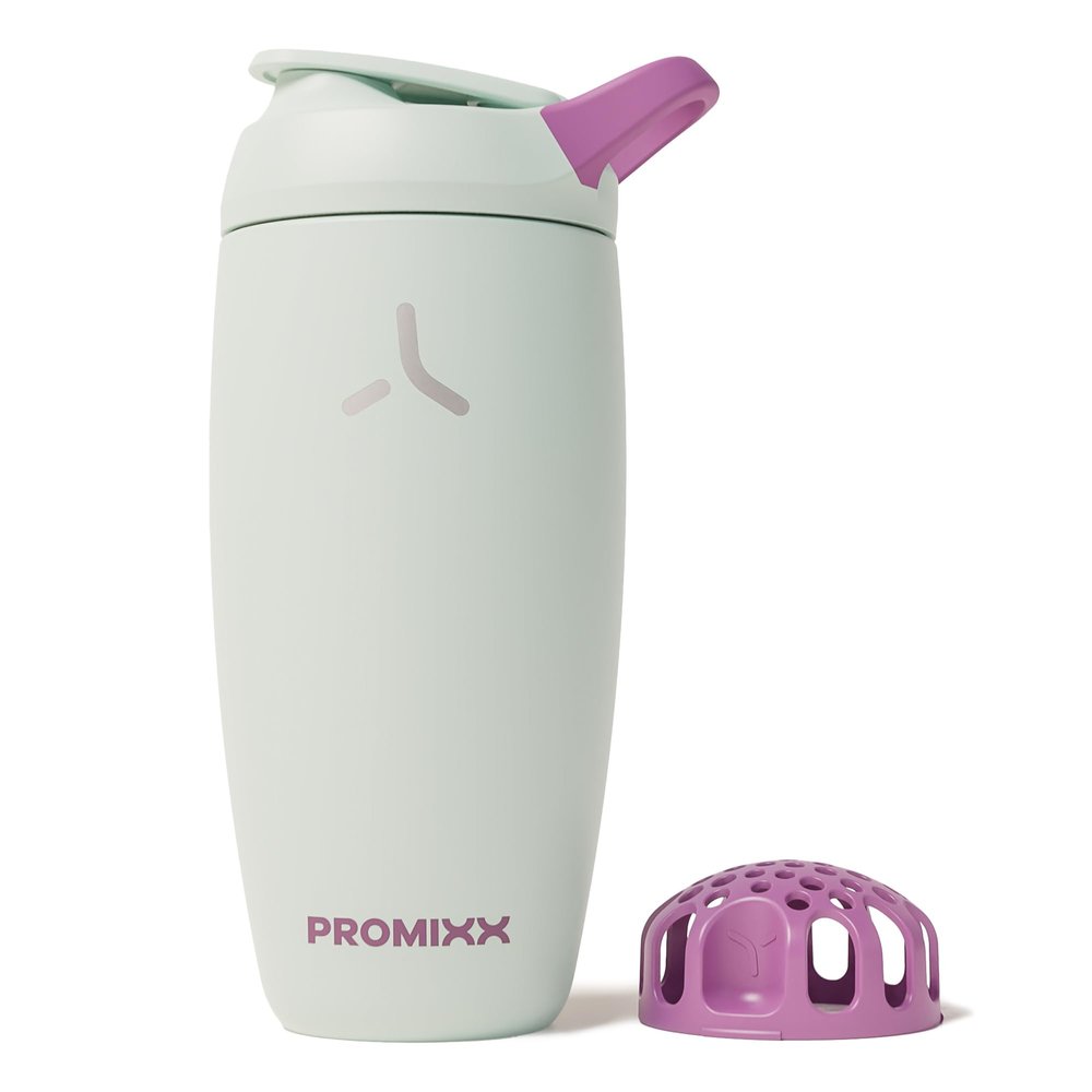 PROMIXX Pursuit Insulated Steel Shaker Bottle 18oz, Seagrass Green