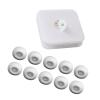 10pcs Silicone Ear Tips Sweatproof Secure Fit for Pro3 Comfortable Use Ear Tips view 1