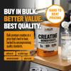 Micronized Creatine Monohydrate Powder 500g (1.1lbs,100 Servings) Bulk Creatine Powder Supplements, 5g per serv, Unflavored, Third Party Tested, Supports Muscle Strength for Men & Women view 4