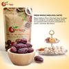 NY Spice Shop Medjool Dates - 2 Pound California Natural Delight Medjool Pitted Fresh Dates Bulk - Sweet Candied Large & Plump Chewy Texture Caramel Flavored Medjool Dates view 3