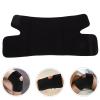 PLAFOPE Adjustable Black Knee Sleeve Thin Breathable Sports Knee Brace for Running Hiking Support Men Women view 2