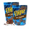 Flipz Fudge Covered Pretzels - Pack of 2 - Milk Chocolate - 5 oz. Bags view 1