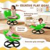 Spinning Chair for Autistic Kids with Back Support, Sensory Swivel Chair for Kids with ADHD Autism, 360 Rotating Spin Chair for Toddlers, Comfortable Sensory Chair for Home School Classroom view 3