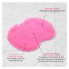 Bathroom Multifunctional Massage Foot Washing Brush Scrub Back with Suction Cup Shower Exfoliating Bath Sponge Pad(Gray) view 4