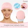 Atsuwell Large Cold Cap for Chemotherapy, Chemo Cooling Cap for Head Discomfort and Stress, Reusable Chemo Head Ice Pack for Women and Men, Pink view 3