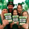 Web Launcher String Shooters St. Patrick's Day Money Holder-10 Slot Cash Envelope Card for Easter, Birthday, Graduation | Creative Gift for Teens, Kids, Adults, Men & Women (Green, 1Pcs) view 3