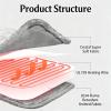 Heating Pad - 6 Heat & 4 Timer Electric Wrap for Deep Muscle Relief in Neck, Shoulder, Back | Machine Washable & Reusable(Style-1,SN-L) view 3