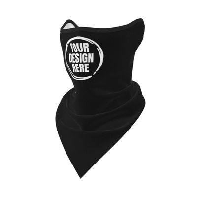 Custom Face Mask Reusable Personalized Customized Neck Gaiter, Breathable Face Mouth Cover for Women Men style1