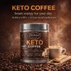 BIOMIX HEALTH & BEAUTY Keto Coffee, Natural MCT Instant Coffee with Grass Fed Butter, Medium Chain Triglycerides, Organic Ghee,10.58oz, 30 Servings with 10 Functional Mushrooms Chaga, Reishi, Shiitake, Lion's Mane, Vegan, Gluten-Free, No Added Sugar, view 2