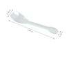 100 Pieces Plastic Caviar Spoons, Small Disposable Dessert Spoons for Sampling, Tasting, Ice Cream Cup, Party Supplies (100, Clear) view 3