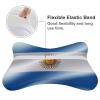 SESLFLKPJK Car Headrest Protect Neck Pillow Neck Pain Relief Cervical Support Flag of Argentina Travel Sleeping Headrest Cushion for Driving Travel Car view 3