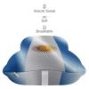 SESLFLKPJK Car Headrest Protect Neck Pillow Neck Pain Relief Cervical Support Flag of Argentina Travel Sleeping Headrest Cushion for Driving Travel Car view 4