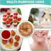 DSWMY Toothpicks, Wooden Toothpicks 5000pcs Natural Bamboo Double Headed for Cake Fruit Restaurant Portable Teeth Cleaning Tool view 4