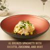 Al Bronzo by Barilla Organic Spaghetti Pasta (16 oz.), Bronze Cut Pasta Created from a Reserve Batch High Quality Organic Durum Wheat, Imported From Italy, Non-GMO, Kosher view 4