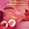 10 Modes Quiet Powerful Travel Rechargeable Electric Bullet MassageHandheld Personal Bullet Tool for Quick Relaxation U26433 (Red) view 2