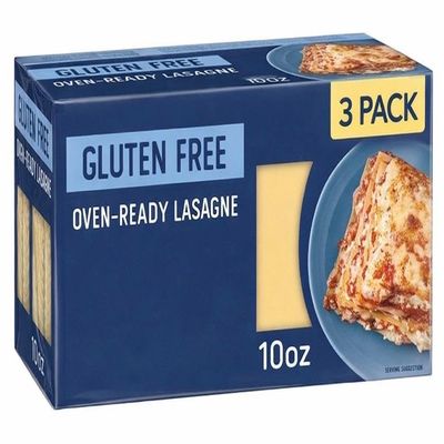 Oven Ready Lasagna, Gluten Free 10 Ounce Boxes (Pack of 3), 30oz