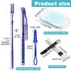 30 Count Heavy Duty Duster Refills with 2 Pcs Handles and Crevice Brushes Starter Kit, Microfibers Multisurface Dusters for Cleaning Home, Celling Fan, Blinds, Vent & Shelves(Blue) view 2