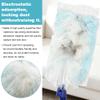 30 Count Heavy Duty Duster Refills with 2 Pcs Handles and Crevice Brushes Starter Kit, Microfibers Multisurface Dusters for Cleaning Home, Celling Fan, Blinds, Vent & Shelves(Blue) view 4