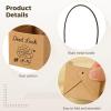 40 Pcs Mini Succulent Favor Boxes, Good Luck Paper Gift Bags With Handles, Square Plant Pots For Parties view 2