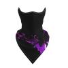 FHEDVBN purple and black butterfly Ski Mask UPF 50+ Balaclava - Windproof Face Cover for Men Women Cooling Summer Half Face Mask Scarf Sun UV Protection Neck Gaiter for Outdoor Activities view 3