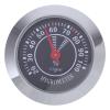 Anneome Cigar Hygrometer for Humidor 38mm Mechanical Round Analog Humidity Gauge Black for Cigar Box Accessory Household Use view 1