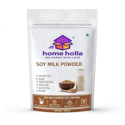 Homeholla Soy Milk Powder Vegan - 500 GM