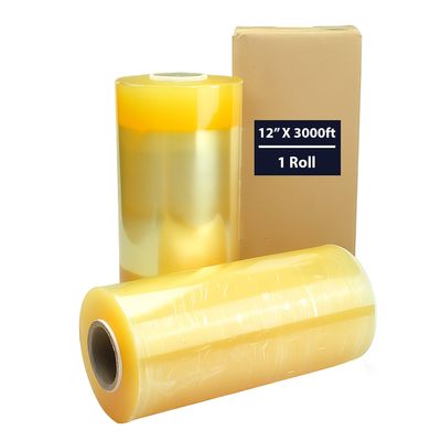 Cheese and Bakery Film, 12" X 3000ft & 1 Roll | High-Clarity Overwrap Film for Meat, Poultry, Produce, Bakery Packaging & Supermarket Applications | Durable, Stretchable & Tear-Resistant Food Wrap