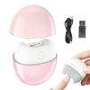 2026 New 3 in 1 Electric Automatic Nail Clipper with Light, 2 Speeds, Magnetic Cover, Nail Scraps Storage, USB Rechargeable, Safety Electric Fingernail Trimmer for Kids, Adult, Seniors, Men (Pink) view 1