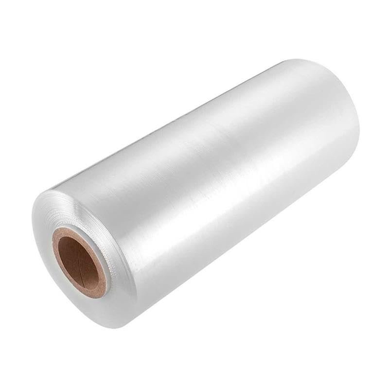 Red Rock Non-PVC Overwrap Film 16 Micron, 17" X 5000ft & 1 Roll | Recyclable High-Clarity Food Wrap Roll | Excellent Value for Meat and Poultry Processors, Produce Packers & Supermarket Applications