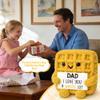 EnjoyVita Dad Gifts from Daughter Son Wife, Fathers Day Birthday Gifts for New Dad Step-Dads Father in Law, Gift for Best Dads Bonusdad Daddy, Christmas Handmade Crochet Presents view 4