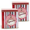 McJak - Buttery Toffee Caramel Corn Popcorn Tin, Delicious Buttery Gourmet Popcorn in a Beautifully Designed Giftable & Reusable Tin, Sweet Snacks & Treats for All, Set of 2 (6 oz Each) view 1