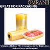 Cheese and Bakery Film, 18" X 3000ft & 1 Roll | High-Clarity Overwrap Film for Meat, Poultry, Produce, Bakery Packaging & Supermarket Applications | Durable, Stretchable & Tear-Resistant Food Wrap view 3