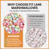 Dehydrated Mini Marshmallow Bits Only 1.25 lbs Bag - Lucky Assorted Charms Shaped for Cereal, Hot Chocolate and Cocoa - by Fit Lane Nutrition view 4