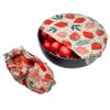 Reusable Beeswax Wraps For Food SML 3 Pack Bee's Wrap for Bowl Covers and Food Storage, Reusable Cling Wrap (Yellow Fruit) view 4