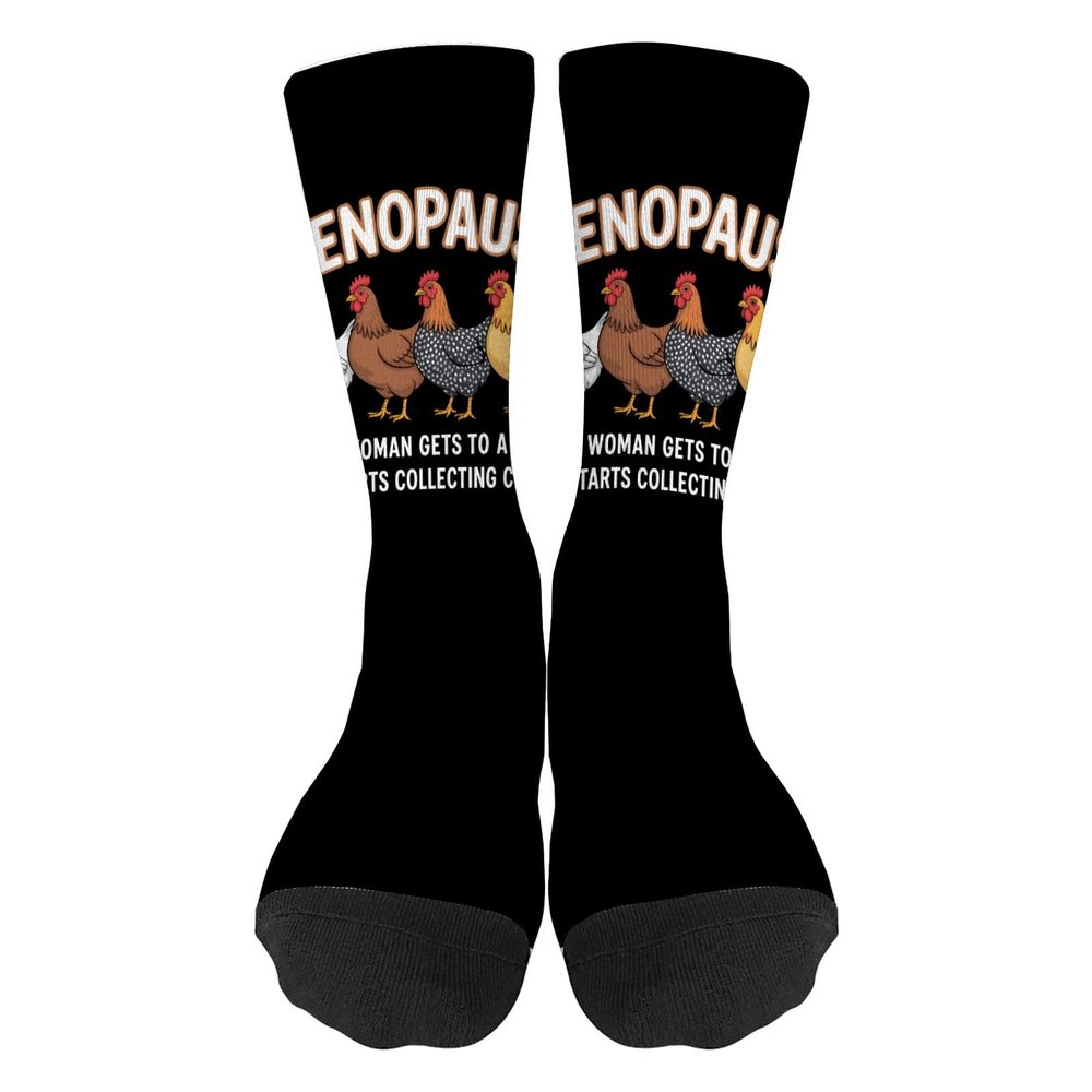 Chicken Henopause Menopause Poultry Sock for man