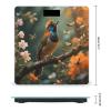 Royal Flycatcher Weight Scale Cute Bathroom Scale for Body Highly Accurate Digital Weighing Machine for People Compact LCD Display Scales with Sturdy Toughened Glass Scales view 2
