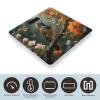 Royal Flycatcher Weight Scale Cute Bathroom Scale for Body Highly Accurate Digital Weighing Machine for People Compact LCD Display Scales with Sturdy Toughened Glass Scales view 3