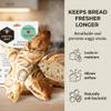 Honeybee Wrap Bread Food Wrap, 21 x 18 Inches, GOTS-Certified 100% Organic Cotton with Beeswax, Reusable and Compostable view 2