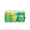10 Triple Rolls Paper Towels, 2X More Absorbent, Quick Pickup, Durable Diamond Texture, White Bulk Paper Towels for Kitchen Bathroom Household Cleaning, 30 Regular Rolls Equivalent view 1
