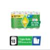 10 Triple Rolls Paper Towels, 2X More Absorbent, Quick Pickup, Durable Diamond Texture, White Bulk Paper Towels for Kitchen Bathroom Household Cleaning, 30 Regular Rolls Equivalent view 2