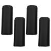 CHILDWEET Black Garbage Bags for Bathroom 45x50cm 2.5 Mil Thick Plastic Trash Bags 200-count 4 Rolls Strong Wastebasket Liners for Home Kitchen Office Use view 1