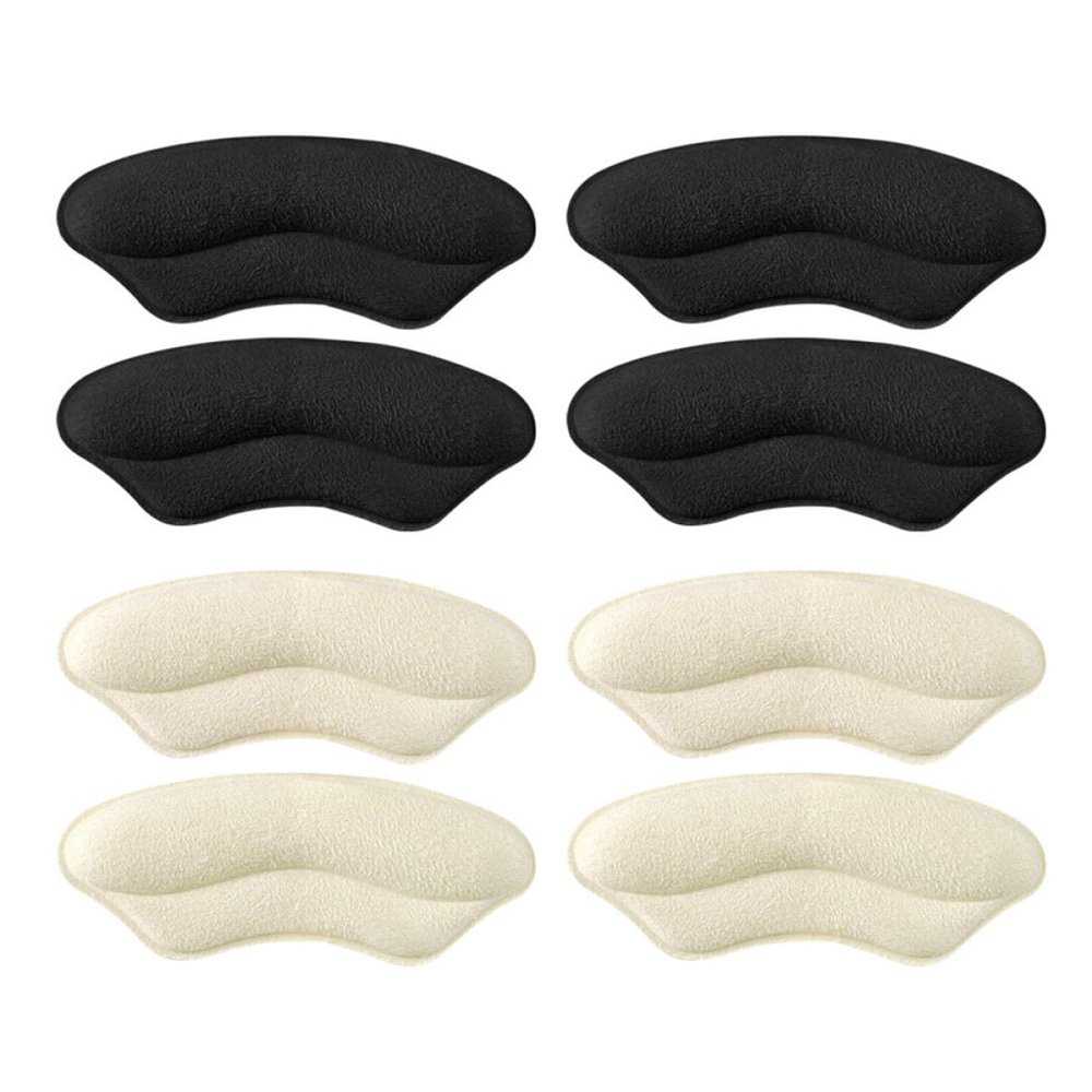 Veemoon Heel Cushion Pads and Self-Adhesive Heel Protectors 4 Pairs Anti-Friction Comfortable Shoe Accessory for Women and Men