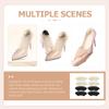 Veemoon Heel Cushion Pads and Self-Adhesive Heel Protectors 4 Pairs Anti-Friction Comfortable Shoe Accessory for Women and Men view 4