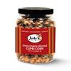 Jodys Gourmet Chocolate Drizzle Cupid Corn, Sweet Caramel Popcorn with Chocolate Drizzle, Valentines Gift Dessert Snack, 14 oz Jar view 1