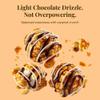Jodys Gourmet Chocolate Drizzle Cupid Corn, Sweet Caramel Popcorn with Chocolate Drizzle, Valentines Gift Dessert Snack, 14 oz Jar view 3